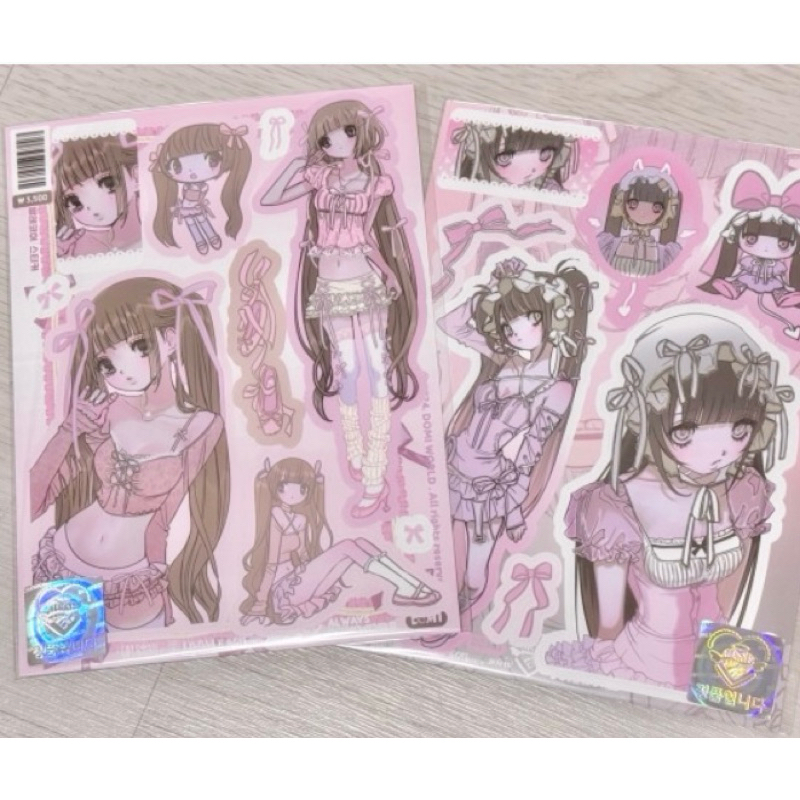 

DOMI WORLD STICKER KOREA