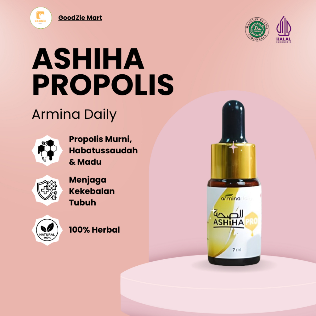 

Armina Propolis Habatussauda Ashiha Pro Madu Hitam Anti Bakterial Cegah Kanker