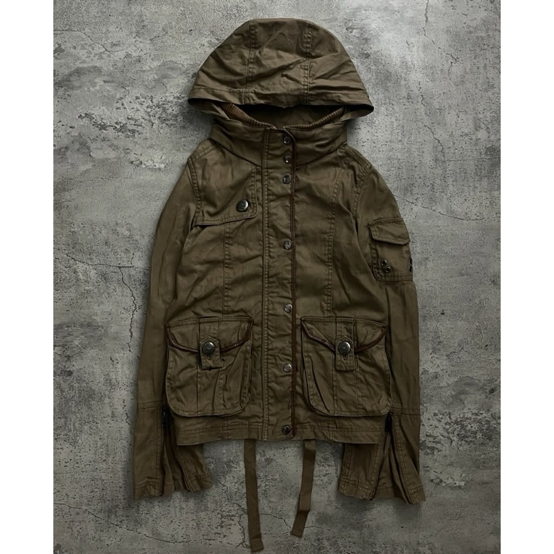 back number double zip bono jacket