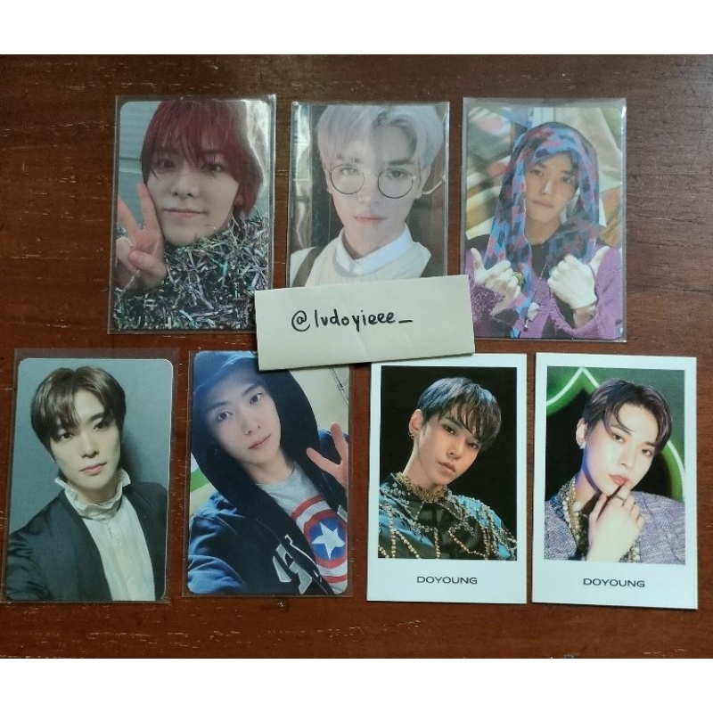 photocard jaehyun taeyong nct 127 md ncit day captain america pb universe kihno neozone bubu harpot 
