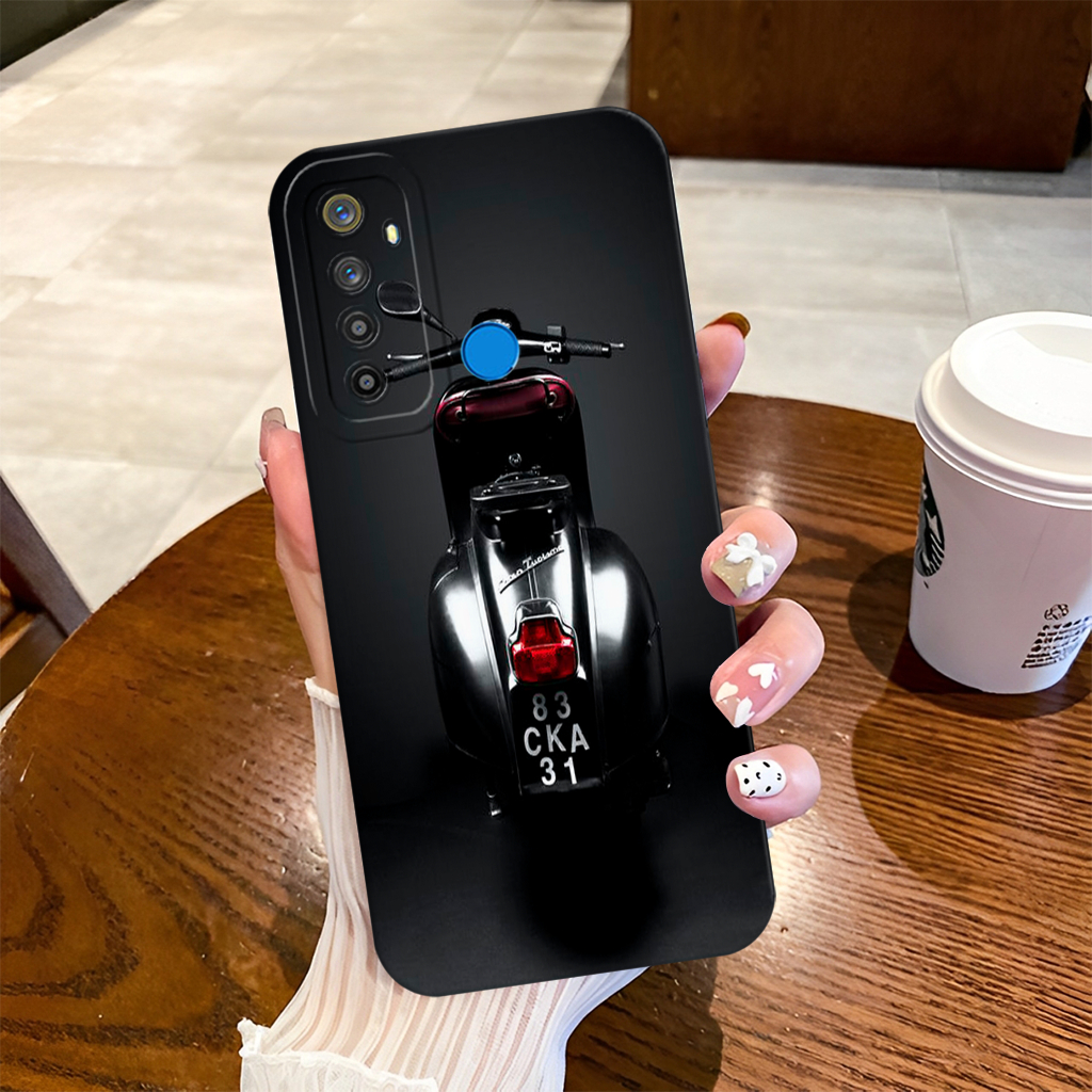 Softcase Realme Xt 5 5i 6 7 7i 8i 8 Pro Silikon Terbaru - Case Motif Terbaru - Bumper Case - Pro Cam