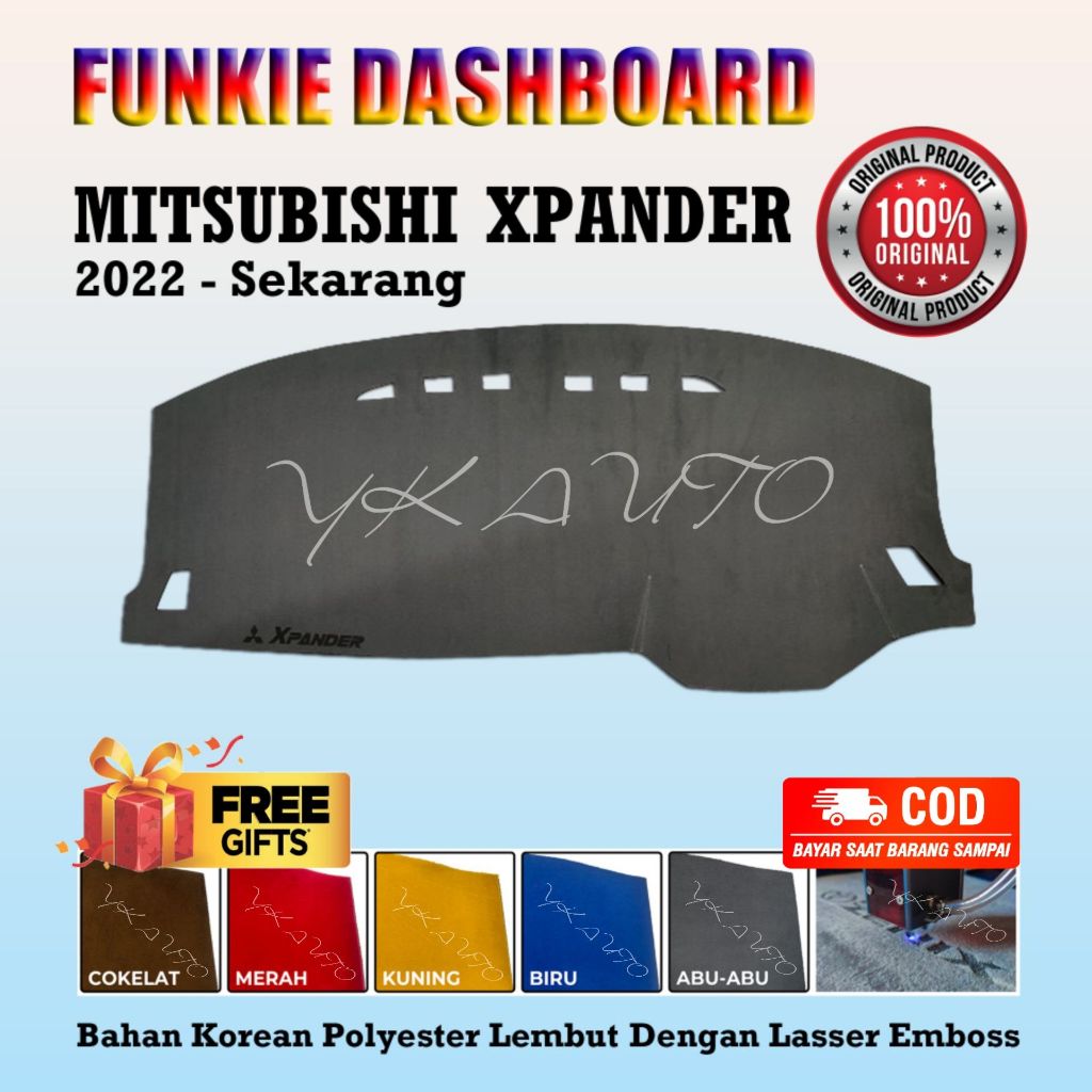 Funkie Dashboard New Xpander 2022 Cover Dasboard Mitsubishi Xpander Sport Cross Ultimate Gen2 Dasbor