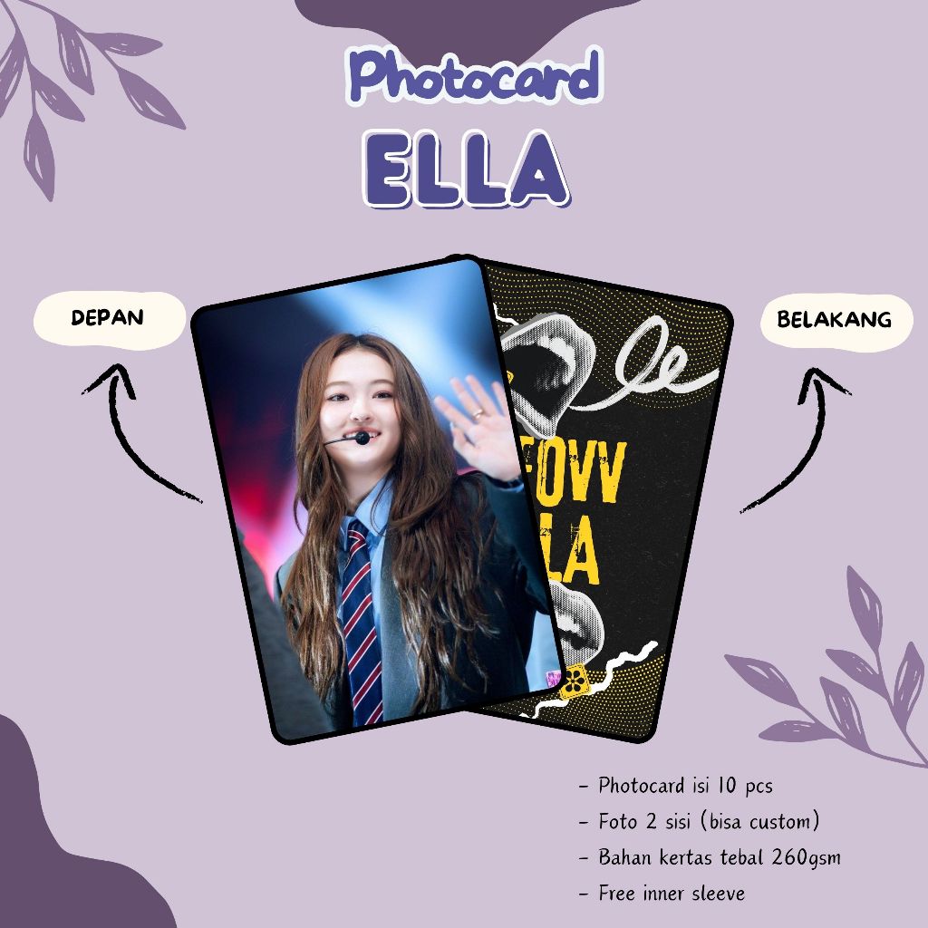 (10 PCS) PHOTOCARD ELLA MEOVV