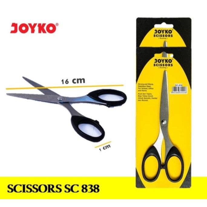 

JOYKO SC-838 scissors sedang gunting kertas