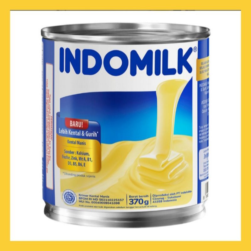 

Indomilk Krimer Kental Manis Putih 370 g