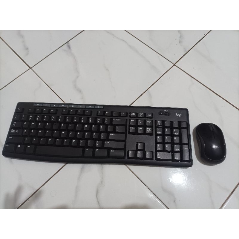 Logitech Wireless MK K275 & B175 bekas normal