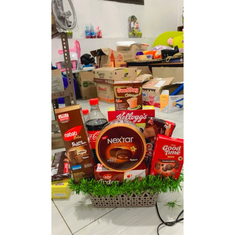 

PARCEL LEBARAN/PARCEL IMLEK/PARCEL NATAL KONSEP COKLAT