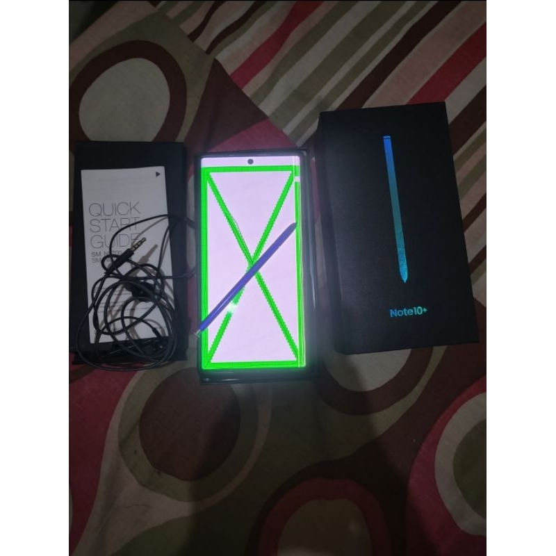 Samsung Galaxy Note 10 Plus 12/256GB fullset aurora glow Inter snapdragon 855