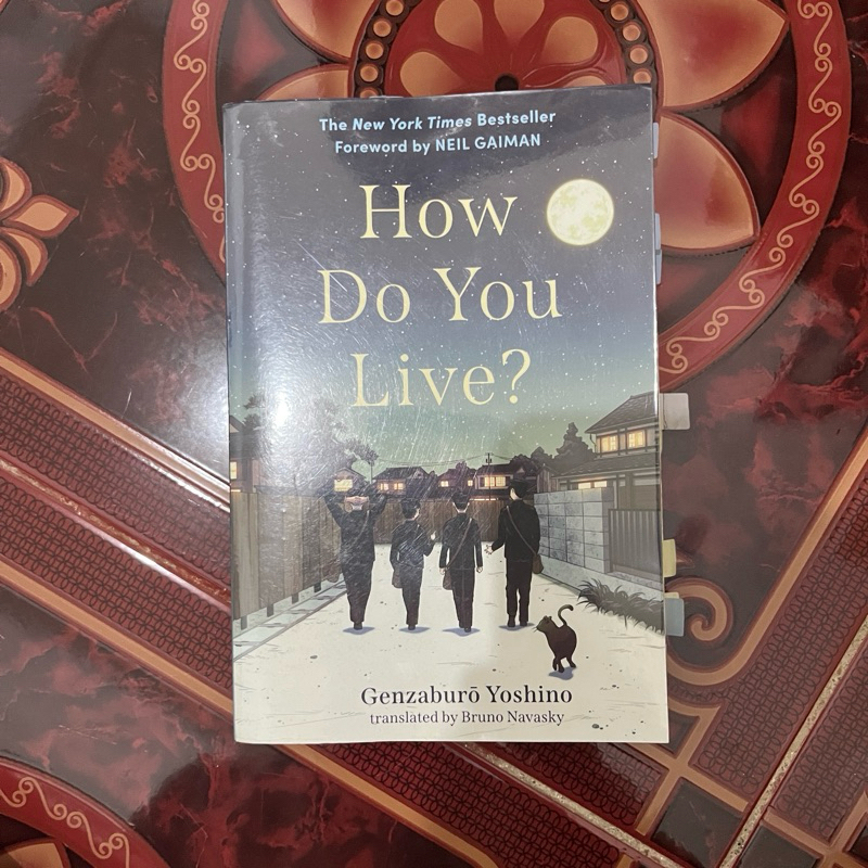 Novel jepang original How do you live ? preloved