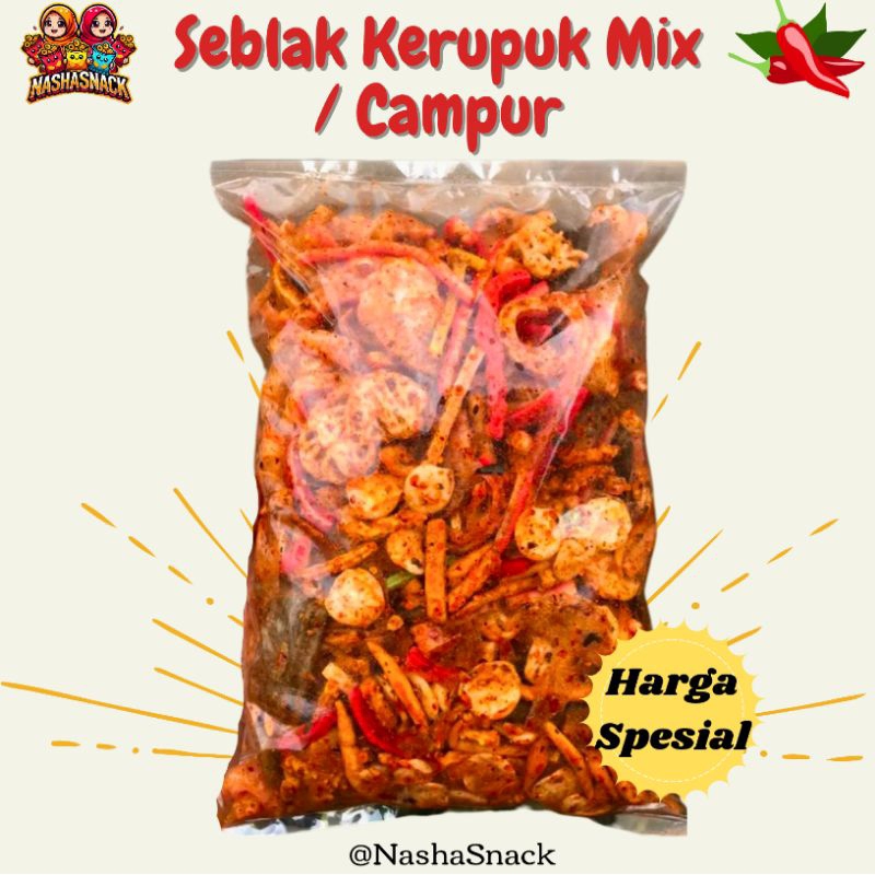 

Seblak Campur Mix seblak kerupuk campur serba aya
