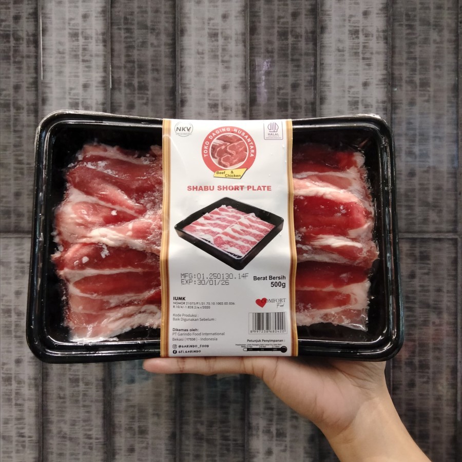 

SHABU SHORTPLATE PREMIUM 500GR