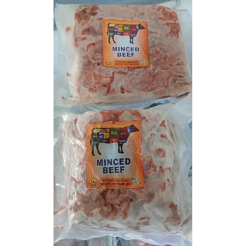 

daging giling minced beef 500 gram