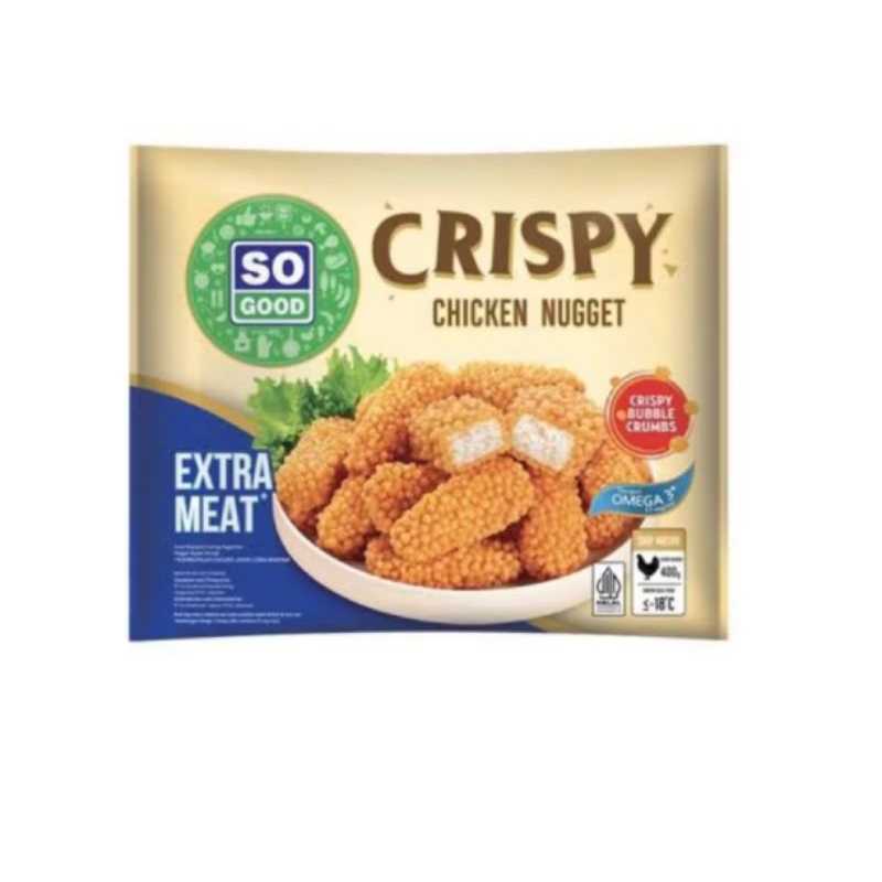 

So Good Nugget Crispy 400 gram
