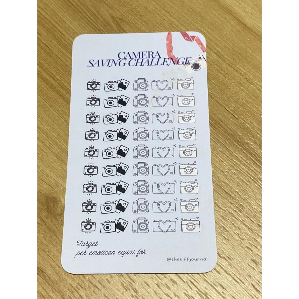 

SAVING CHALLENGE | CASH STUFFING | BUDGETING CARD - CAMERA