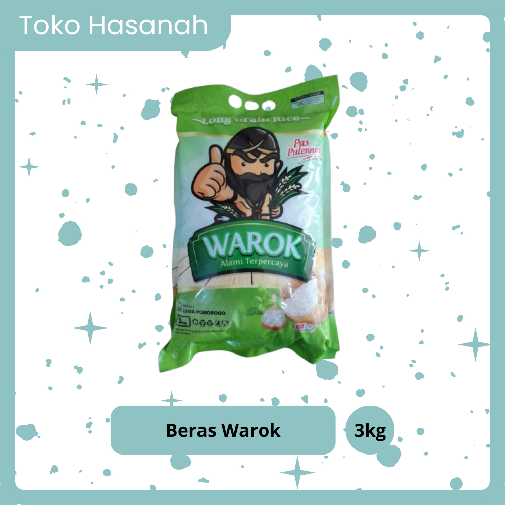 

Beras Premium Warok 3kg – Pulen Harum & Berkualitas