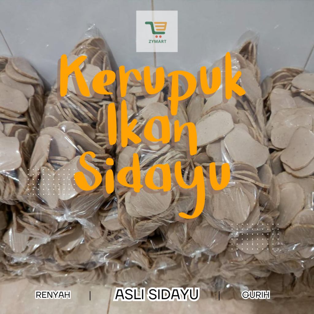 

KERUPUK IKAN ASLI SIDAYU GRESIK | KERUPUK IKAN MENTAH 500gr 1kg | ASLI ENAK TANPA PEMUTIH