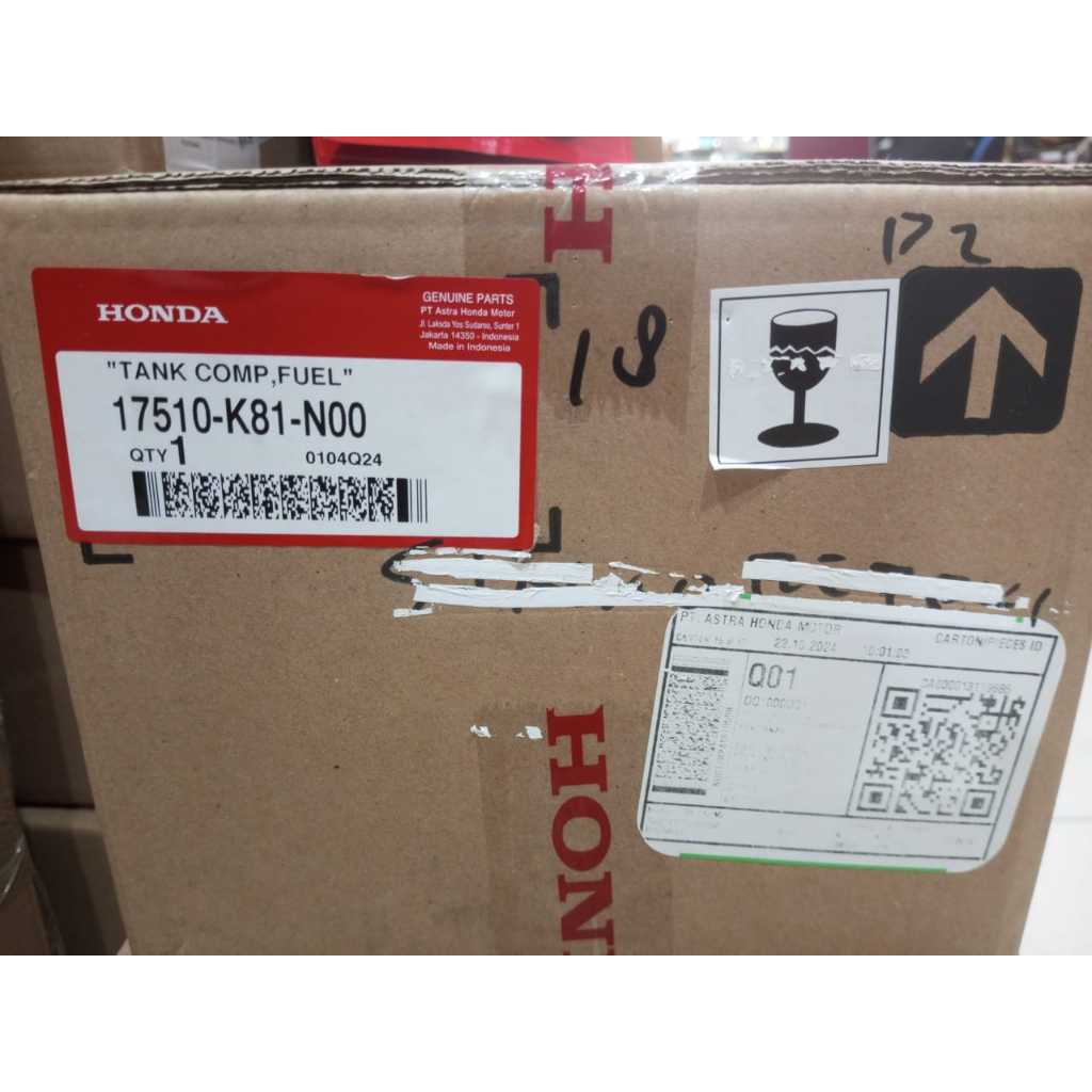 TANGKI/FUEL TANK BEAT ESP 17510-K81-N00