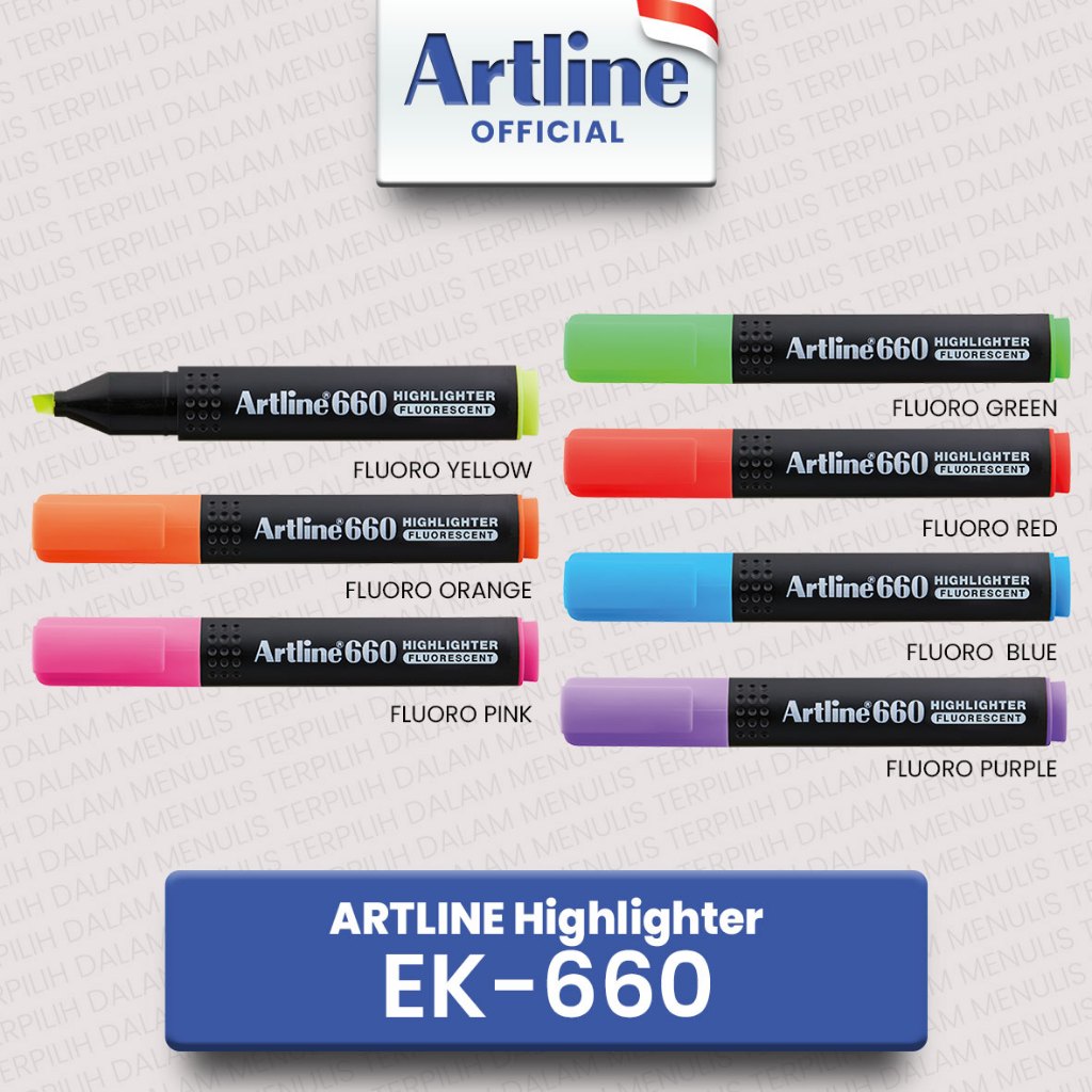 

Artline Highlighter EK-660 Original - 1 Pcs