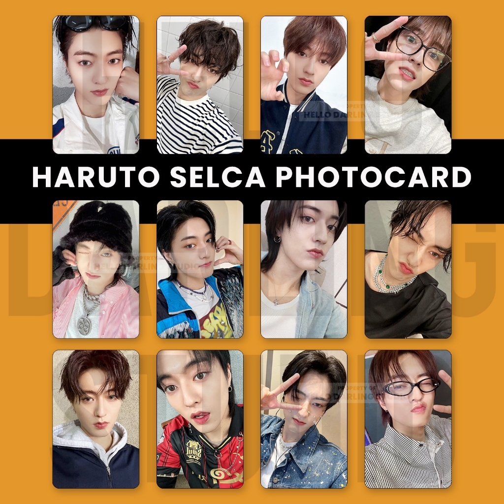 10 Pcs Treasure Haruto Photocard set. Unofficial. Fan Made.