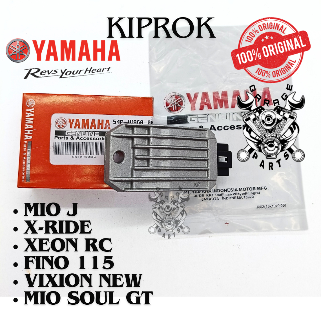 Kiprok Regulator Asli Original Yamaha YGP MIO J XRIDE XEON RC FINO 115 VIXION NEW MIO SOUL GT Ori