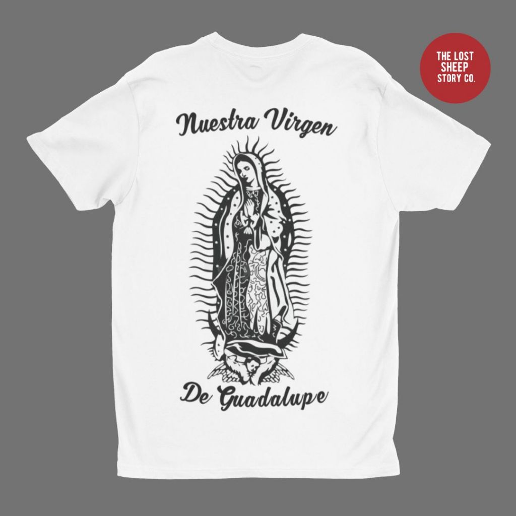 Kaos Nuestra Virgen Maria de Guadalupe Bunda Maria