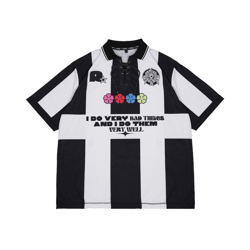 RZQ / VERYWELL / OOTD SERIES / Jersey / Oversize / Streetwear / Boxy / Retro / Vintage / Band / Club