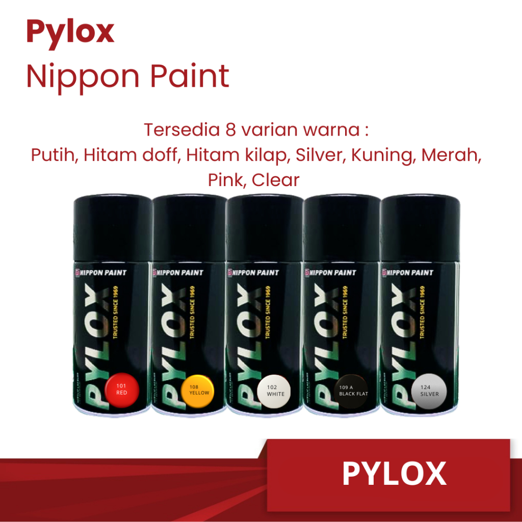 STSHARDWARE Pylox Warna 300 cc Pylox Nippon Paint