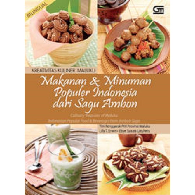 Buku Resep Masakan Makanan dan Minuman Populer Indonesia dari Sagu Ambon