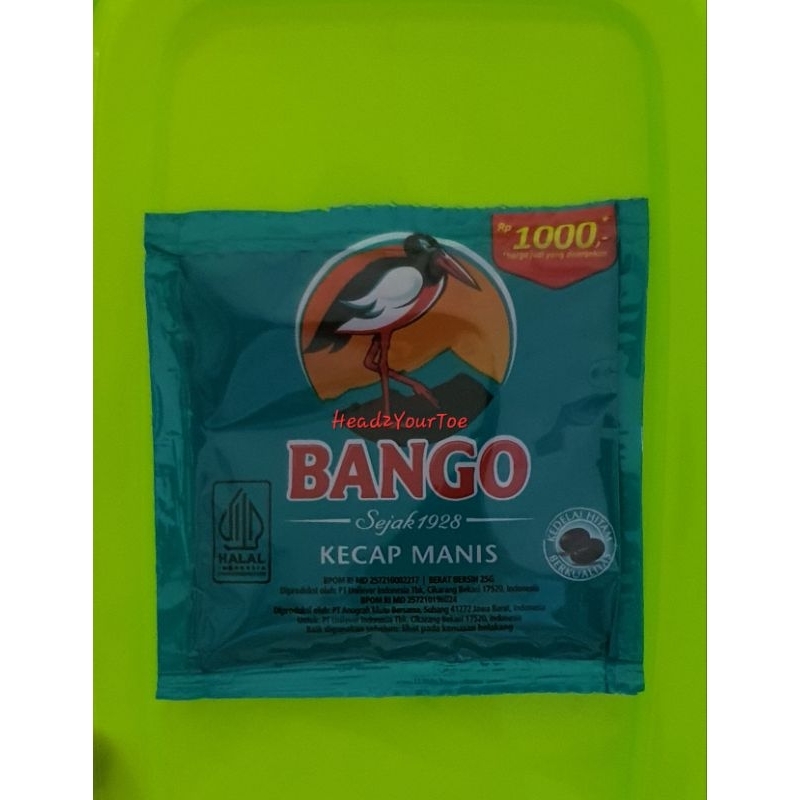 

Kecap Manis Bango Sachet 25gr