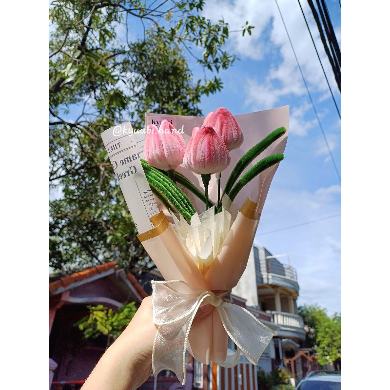 Buket Bunga Tulip | Tulip Pink | Buket Tulip
