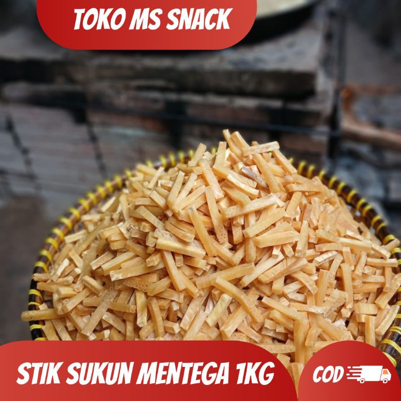 

Keripik Stik Sukun Mentega Super Grade A Kemasan 1Kg Original Asin Gurih Renyah Enak Murah Halal Cemilan Keripik Sukun