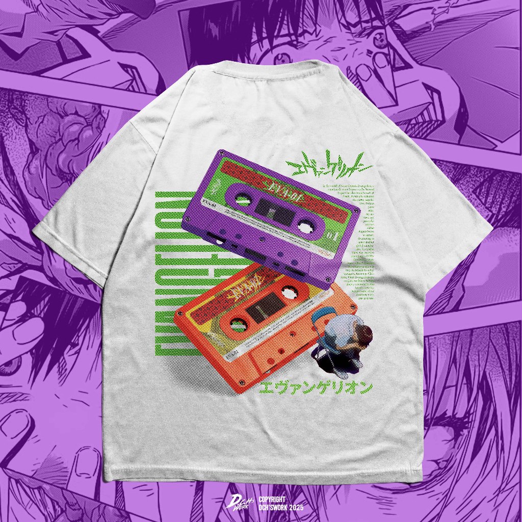 TROIZ "EVANGELION" Oversize T-shirt