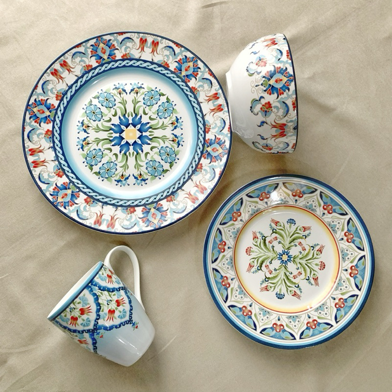 Tunisia Dinner Set 4pcs