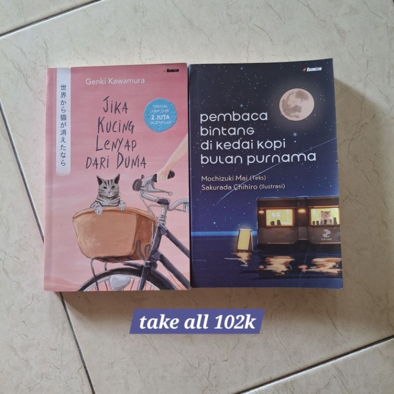 preloved buku novel fiksi j-lit pembacabintang jikakucinglenyap (NEGO? SPLITPAY)