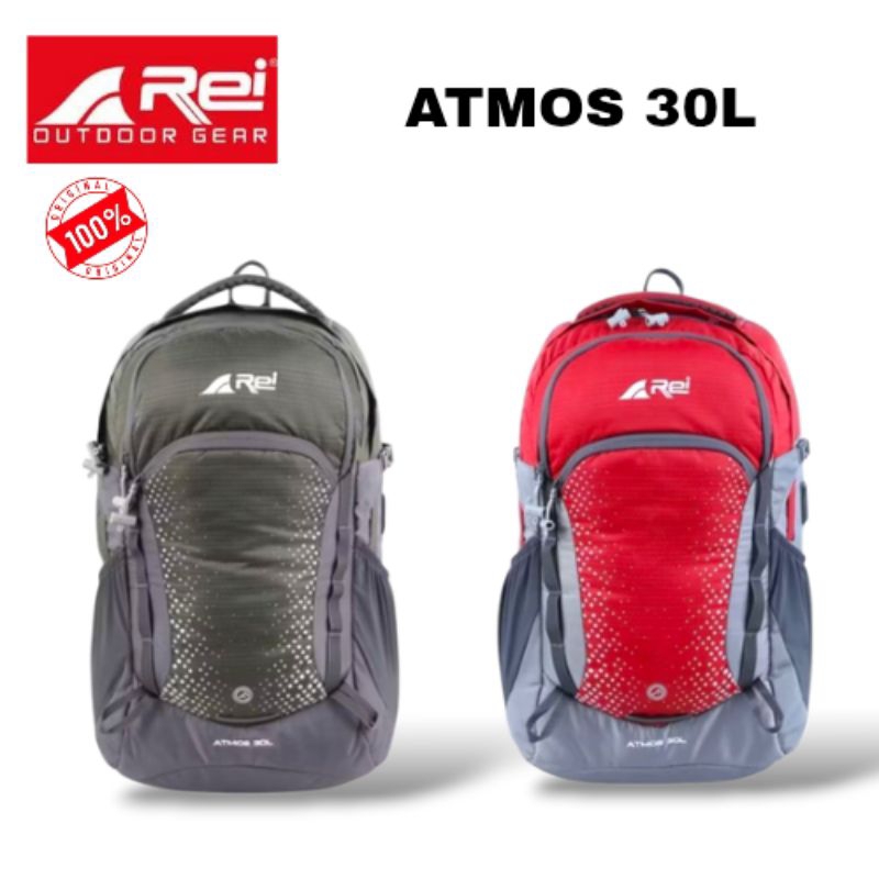 Tas Ransel Rei Atmos 30L ORI100%+Raincover