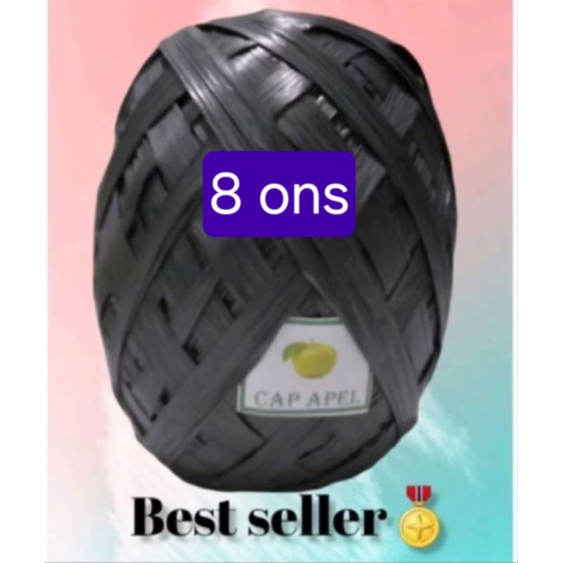 

TALI RAFIA HITAM BERAT 8 ONS