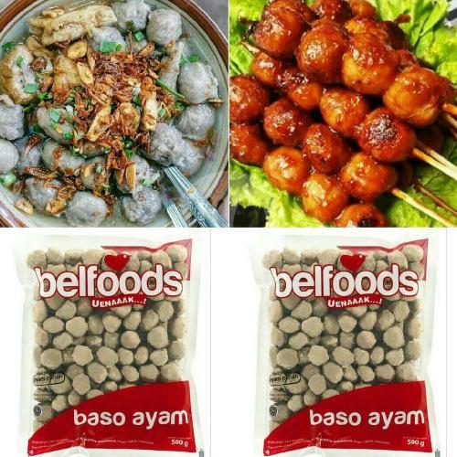 

Belfoods Bakso Ayam Kerikil Mini | Bakso Ayam Frozen Food 500 gr