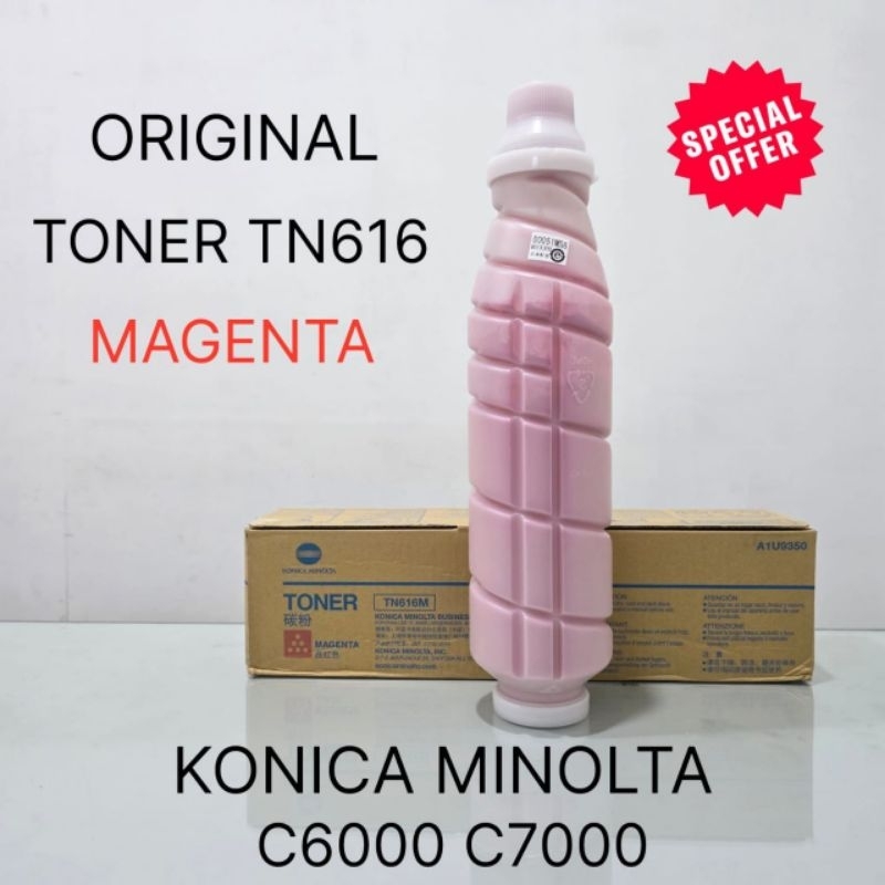 TONER TN616 MAGENTA KONICA MINOLTA C6000 C7000
