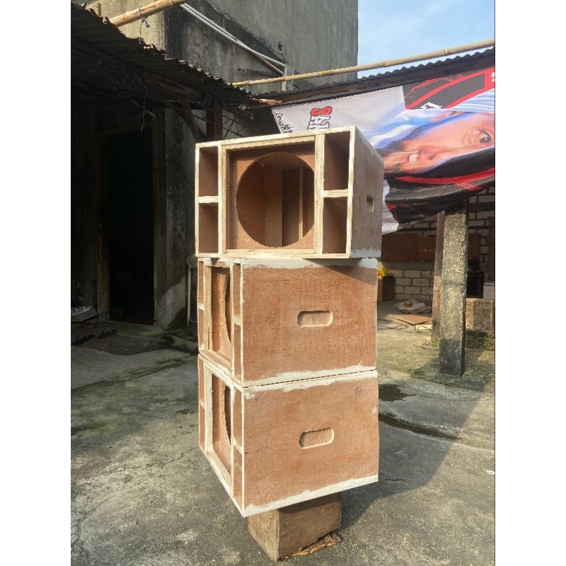 miniatur BOX SPL 10inc single bahan pilih