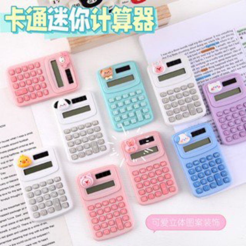 

ATK.JAYA COD Kalkulator Mini Portable Pastel / Mini Portable Calculator / Kalkulator Mini Travel / Kakulator Mini