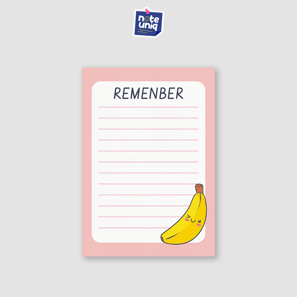 

Notepad Remember NP0116 - Isi 50 Lembar