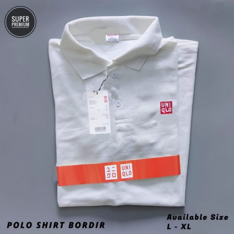 Polo Shirt Pria / Kaos Polo Knit Kerah / Baju Polo Berkerah Motif Pria Premium