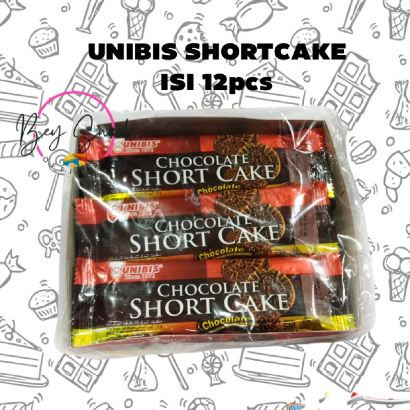 

BISKUIT UNIBIS SHORTCAKE COKLAT - ISI 12 PCS