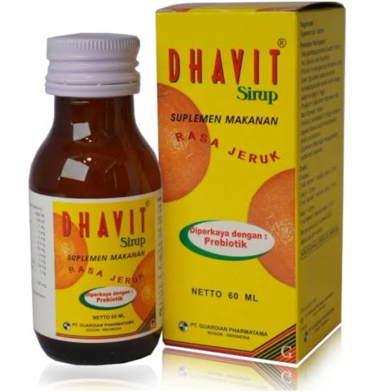 DHAVIT SIRUP 60 ML - BOTOL