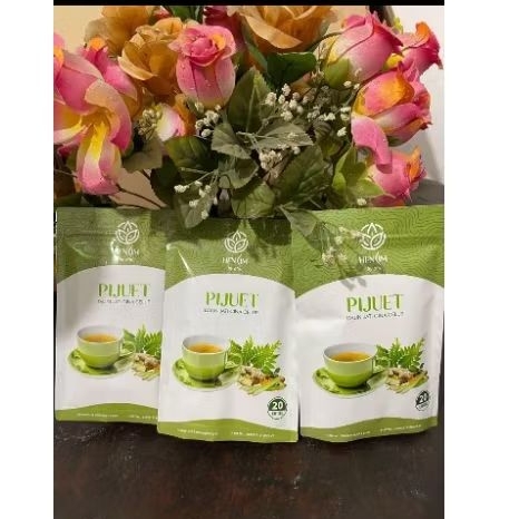 

Teh PIJUET daun jati cina original