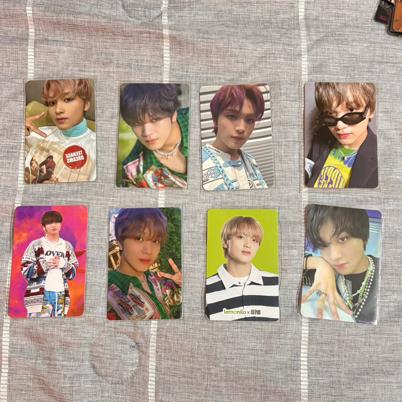 PHOTOCARD NCT HAECHAN PC NCT 127 NCT DREAM OFFICIAL hot sauce, glitch mode, dicon, haechan agent, 1s