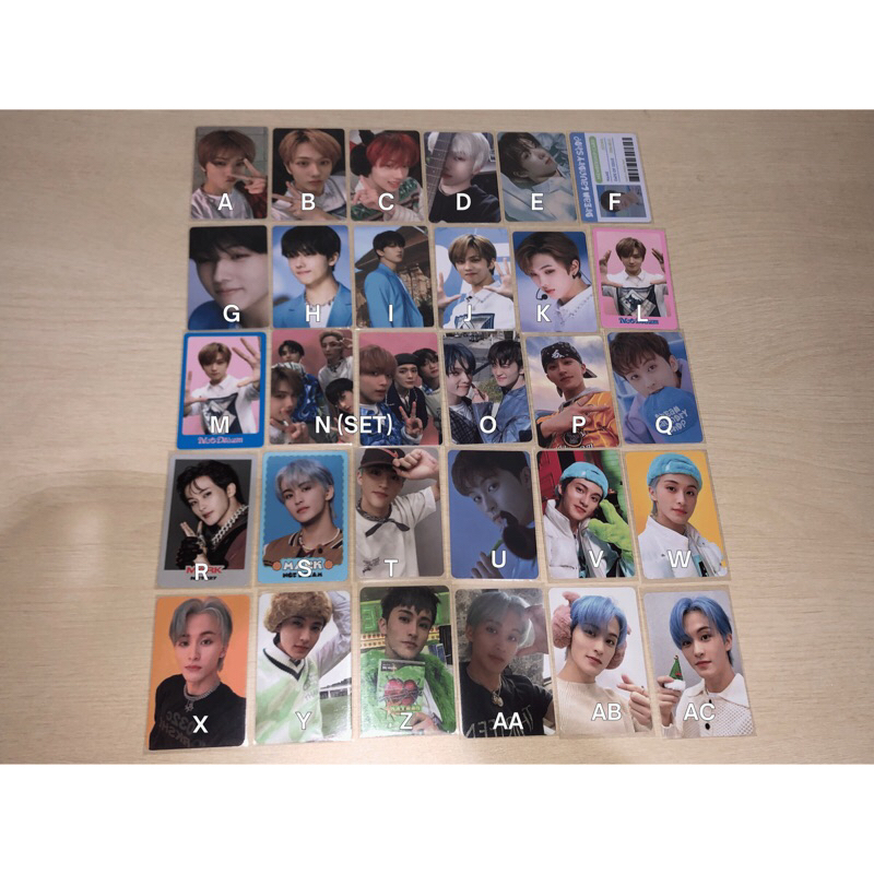 PC OFFICIAL NCT DREAM JISUNG MARK DICON PINK CHRISTMAS BEATBOX LAUNDRY STARRY DAYDREAM GLITCH MODE A