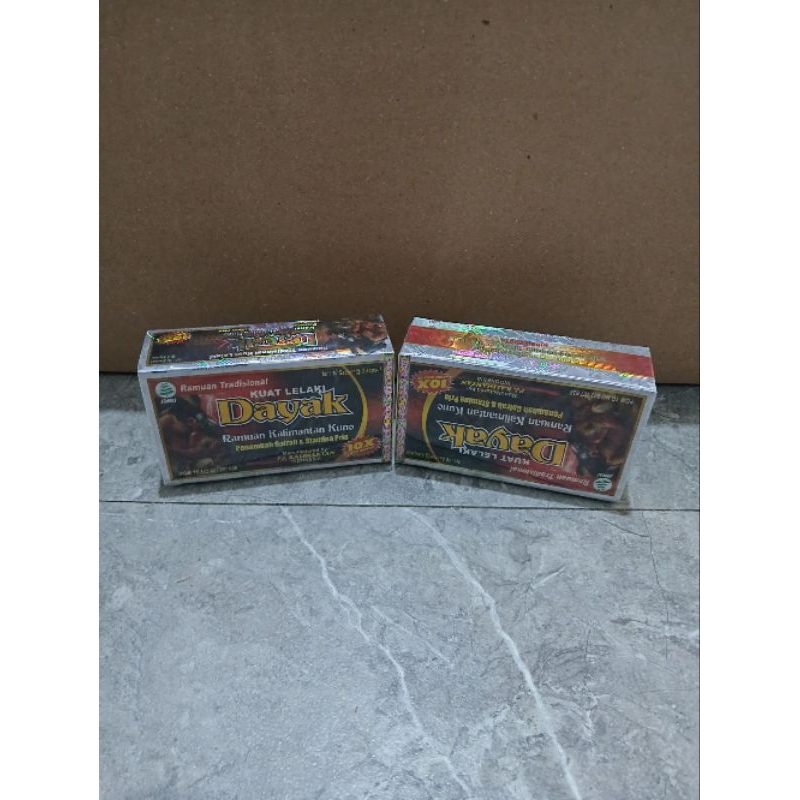 Dayak Kapsul Kuat Lelaki