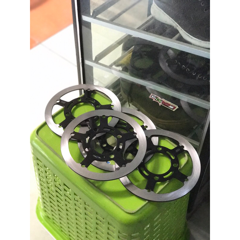 DISK PIRINGAN DATAR BUTA UK220/200mm YAMAHA BAUT 4