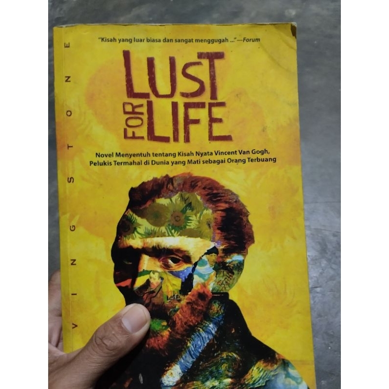 NOVEL LUST FOR LIFE. ORIGINAL.Karya Irving Stone.